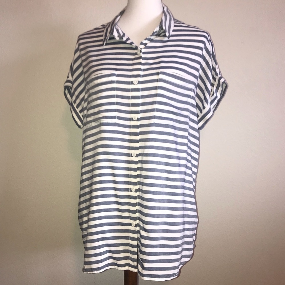 Beach Lunch Lounge Shirt Cover Up Size Large